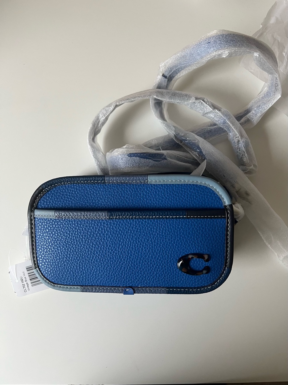 Coachtopia Crossbody Belt Bag In Coachtopia Leather With Colorful Binding NWT